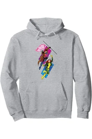 Marvel Studios X-Men ’97 Gambit and Rogue Super Hero Team-Up Pullover Hoodie