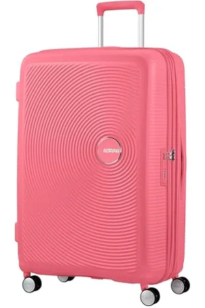 American Tourister American Tourist Soundbox - Spinner L Expandable Suitcase, 77 cm, 110 l, Pink (Sun Kissed Coral)