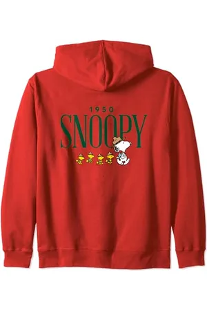 Peanuts Snoopy 1950 Camping Zip Hoodie