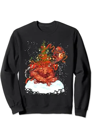 Marvel Rocket and Groot Holiday Christmas Tree Guardians Sweatshirt