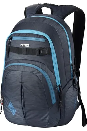Nitro Chase School Backpack with Organizer with 17 Inch Laptop Compartment, 35 L, Haze, (35L) EU, Rucksack, , (35L) EU, Rucksack