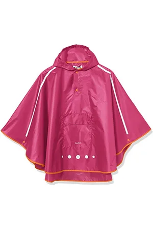 Playshoes Unisex Kids Rain poncho foldable rain jacket 408750, 40 - , M