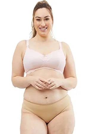 Cake Maternity Taffy Wire Free Nursing Bra, Soft Cup Full Coverage Maternity Bra, 32D UK/ 32D US
