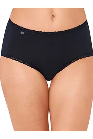 Sloggi Womens 24/7 Cotton Lace Midi Boxer Briefs, , 16 UK