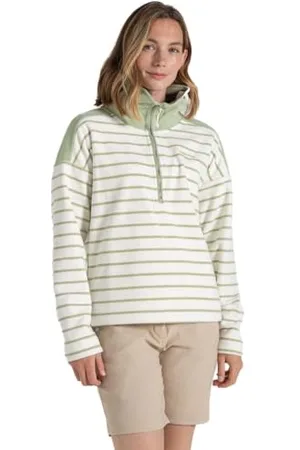 Craghoppers Womens Lily Half Zip Fleece Pullover Sweater, , 16 UK
