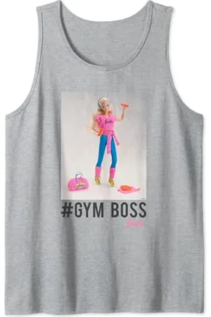 Barbie Official Womens Gym Boss Tank Top
