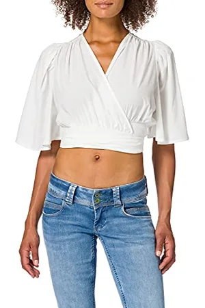 NA-KD Flowy Wrap Blouse, , EU 38