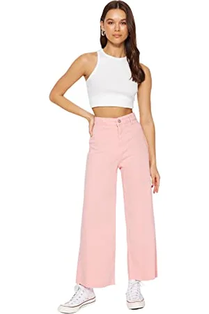 Trendyol Women High Waist Skinny fit Culotte Jeans, ,36