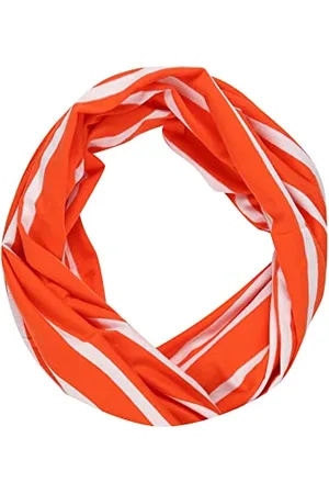 Regatta Womens Ladies Shaila Coolweave Cotton Strip Jersey Scarf