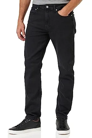 Calvin Klein Calvin Klein Men’s Slim Tapered Fit Jeans, Black (Denim Black), 28W/32L