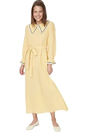 Trendyol Women Modest Maxi Basic Regular Woven Modest Dresses