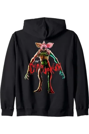 Stranger Things Demogorgon Pose S2 S4 Fan Memorabilia Zip Hoodie