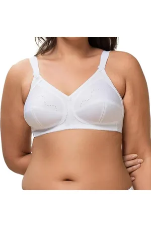 Triumph Womens Doreen + Cotton 01 Non-wired Bra, , 34E UK