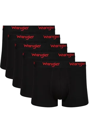 Wrangler 5 pack Boxer Trunks in (Small)