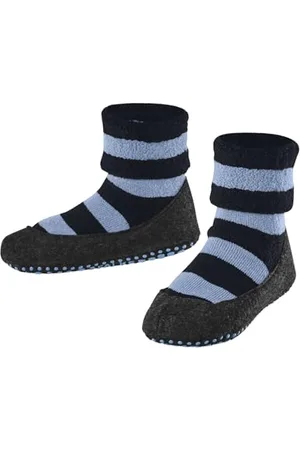 Falke Unisex Kids Cosyshoe K Hp Wool Grips On Sole 1 Pair Grip socks, , 11/12 UK Child