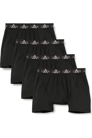 FM London (4-Pack) Sports Boxer Shorts Men|Mesh Cotton Mens Underwear Designed for Performance|Sports Mens Boxers Shorts Multipack|Comfortable Compression Shorts Men | Men