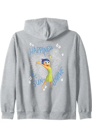 Disney Pixar Inside Out 2 Joy Happiness Zip Hoodie
