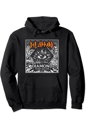 Def Leppard Diamond Star Halos Pullover Hoodie