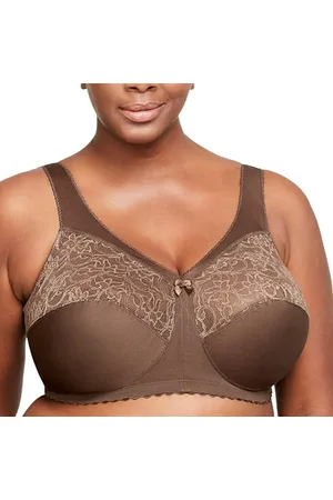 Glamorise Full Figure Plus Size MagicLift Original Support Bra Wirefree #1000