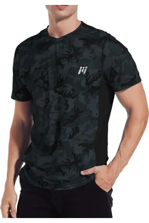 MEETWEE Men’s Rash Guard, Rash Vest UPF 50+ Short Sleeve T Shirt UV Sun Protection Top for Running Surfing Sports