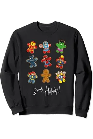 Marvel Christmas Gingerbread Avengers Sweatshirt