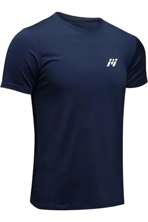 MEETWEE Men’s Sport T-Shirt, Breathable Cool Dry Mesh Base Layer Tops Short Sleeve Running Top Gym Shirt