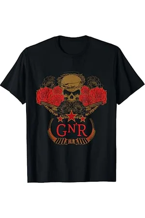 Guns N´Roses Official Euro Skull T-Shirt