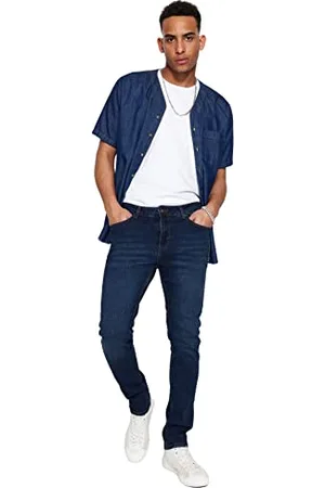 Trendyol Man Plus Size Normal Waist Skinny fit Slim Fit Jeans