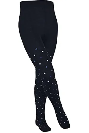 Falke Unisex Kids Multidot K Ti Cotton Patterned 1 Pair Tights, , 3-5.5