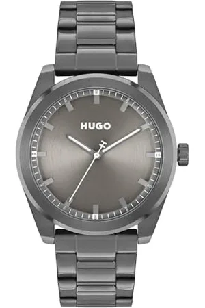 HUGO BOSS Analogue Quartz Watch for Men #BRIGHT Collection with Stainless Steel Bracelet Stainless Steel Bracelet - 1530355
