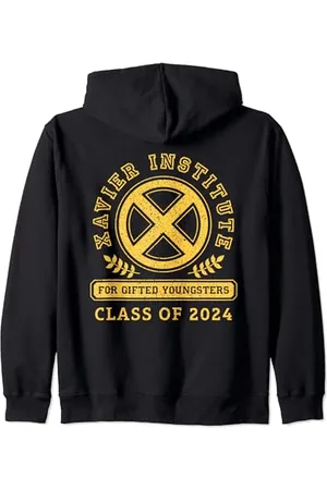 Marvel X-Men Xavier Institute Class of 2024 Grad Graduation Zip Hoodie