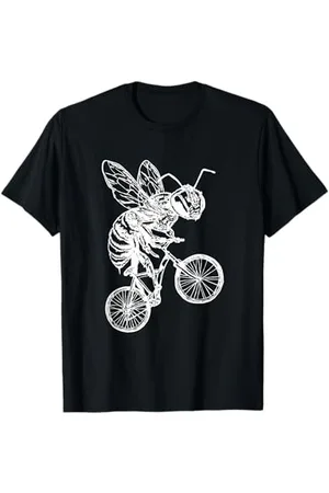 SEEMBO Bee Cycling Bicycle Funny Animal Cool Insect Biker Ride Bike T-Shirt