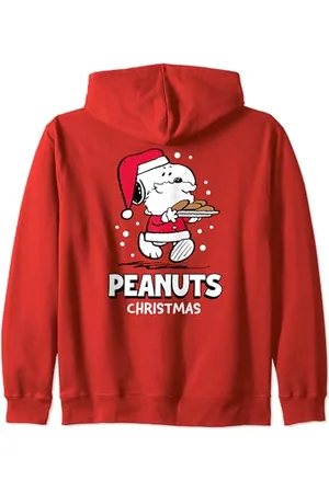 Peanuts Snoopy Santa Christmas Zip Hoodie