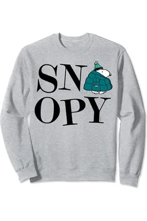 Peanuts Snoopy Puffer Jacket Sweatshirt