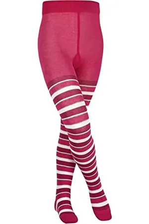 Falke Unisex Kids Mixed Stripe Tights, Cotton, , 3-5.5 (1 Pair)