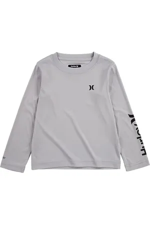 Hurley Long sleeve lycra boy (4 to 7 years) - Icon Heather UPF