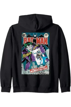 DC Comics Originals DC Batman Cover 251 Joker Zip Hoodie
