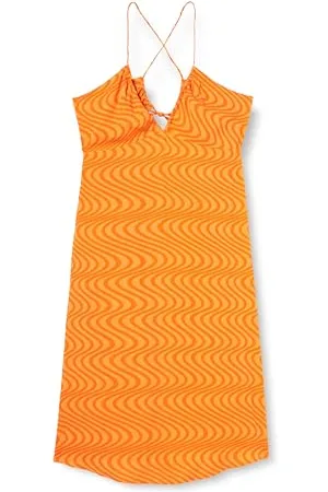 Springfield Dress, Orange, 8