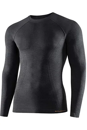 Brubeck Mens Base Layer Thermal Winter top Merino Wool Men’s Long Sleeve Mens top Thermal Underwear Mens Tops Men