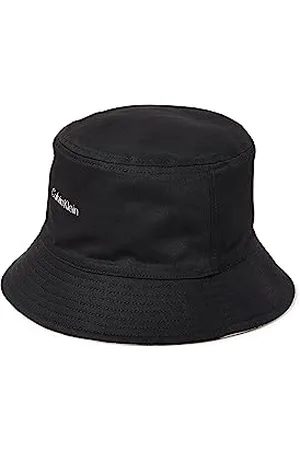 Calvin Klein Women Bucket Hat, Multicolor (Black/Marshmallow Mono), One Size