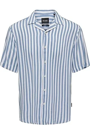Only & Sons Mens Onswayne Life Viscose Noos Short-Sleeved Shirt, , XL UK