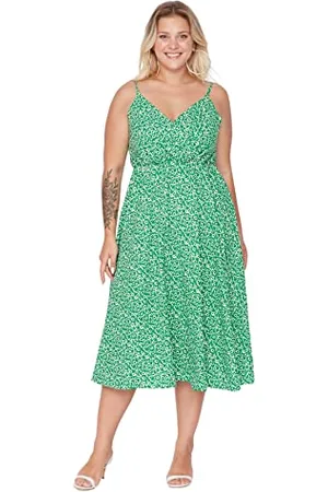 Trendyol Plus Size Dress - - Skater
