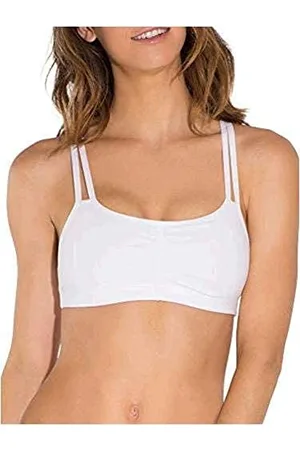 Fruit Of The Loom Sports Bra - Spaghetti Strap Cotton Pullover Sports Bra Womens