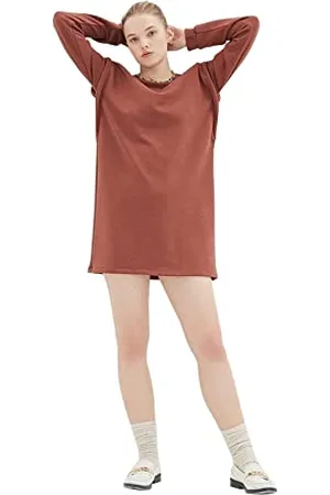 Trendyol Women Mini Shift Regular Knit Dress