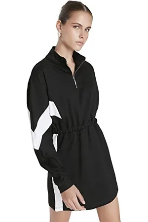Trendyol Women Mini Basic Regular Knit Dress