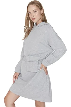 Trendyol Dress - Gray - Shift