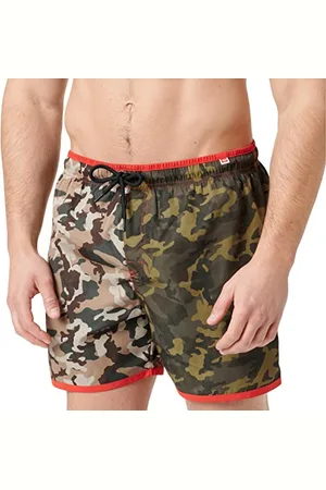 Diesel _BMBX-Wave-WF Boxers_Swimwear_Gray_XS