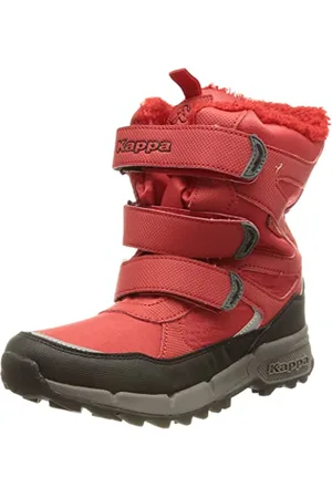 Kappa Vipos Tex T Snow Shoe, Red-Black, 4 UK