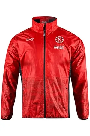 SSC NAPOLI Giacca Antivento Portiere Windproof Goalkeeper Jacket EA7, , L