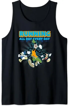 Disney Goofy and Pals Running All Day Every Day Marathon Tank Top